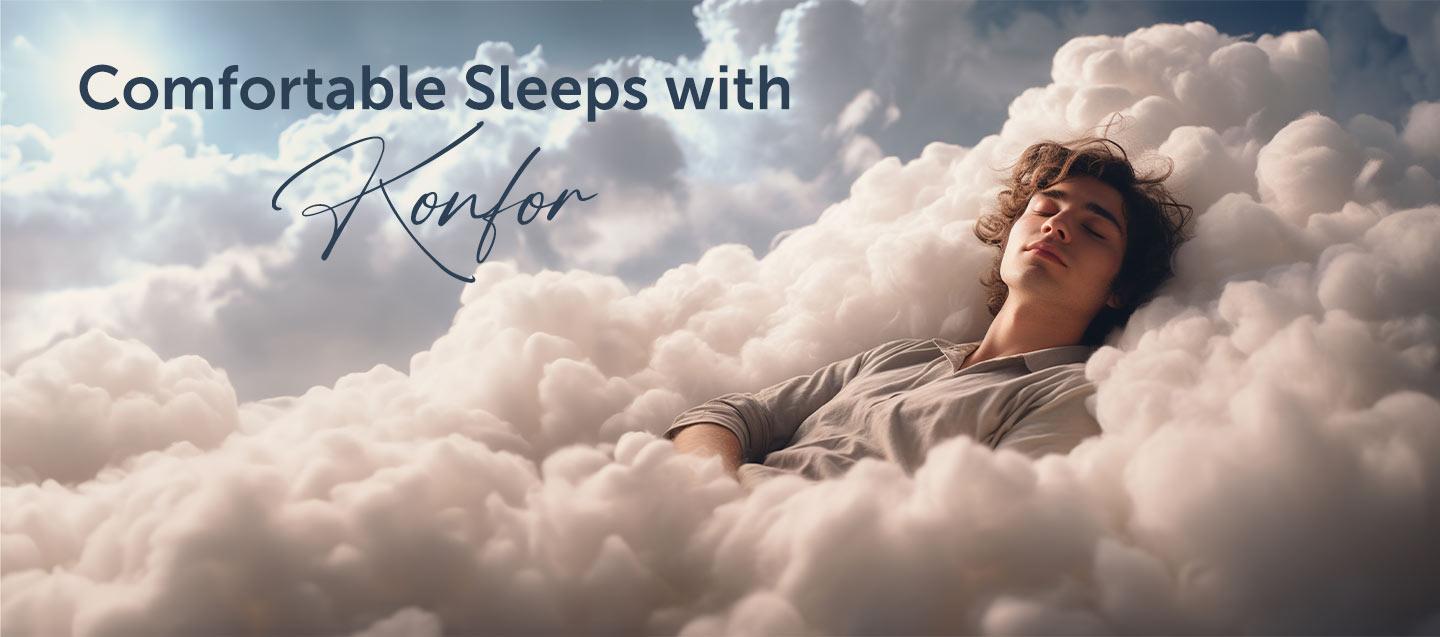 Comfortable Sleeps With Konfor Yatak
