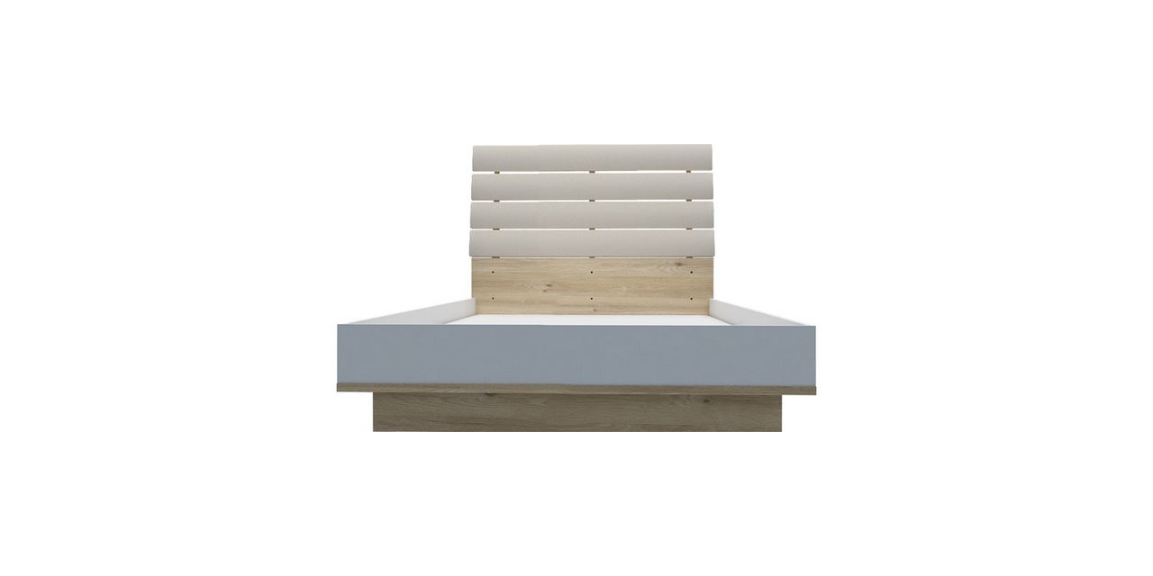 Hillary Fabric Headboard Bed (90 cm)