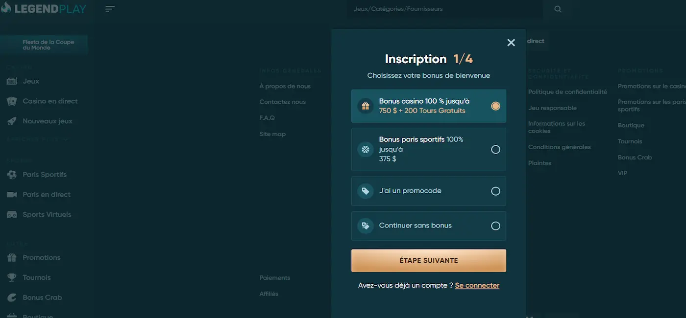 Legendplay sport betting